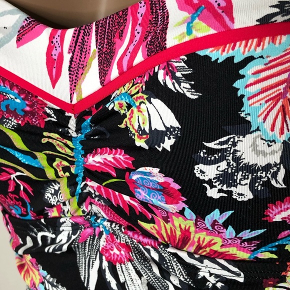 🔺SOLD🔺Tommy Bahama Ocean Garden Bandeau Tie - Picture 2 of 3